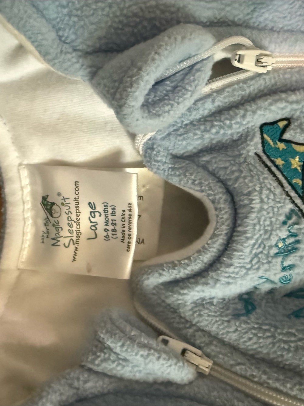 Merlin’s Magic Sleepsuit - Picture 2 of 2